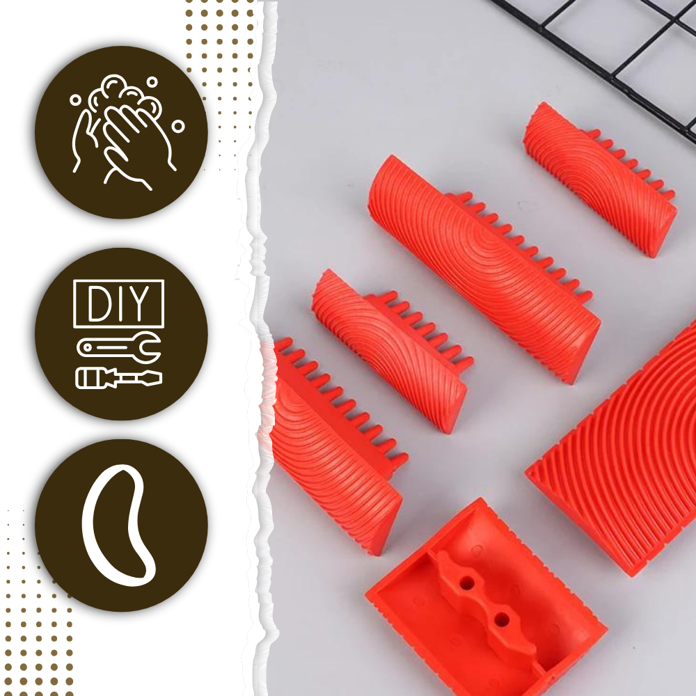 Outil de peinture imitation grain de bois
 - Ozerty