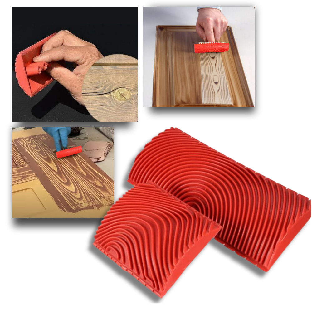 Outil de peinture imitation grain de bois
 - Ozerty