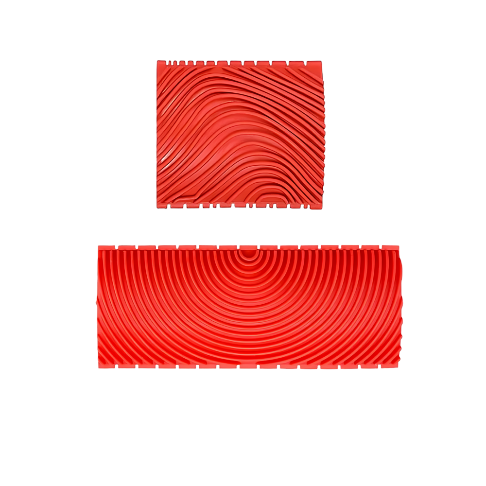 Outil de peinture imitation grain de bois
 -Grand - Ozerty