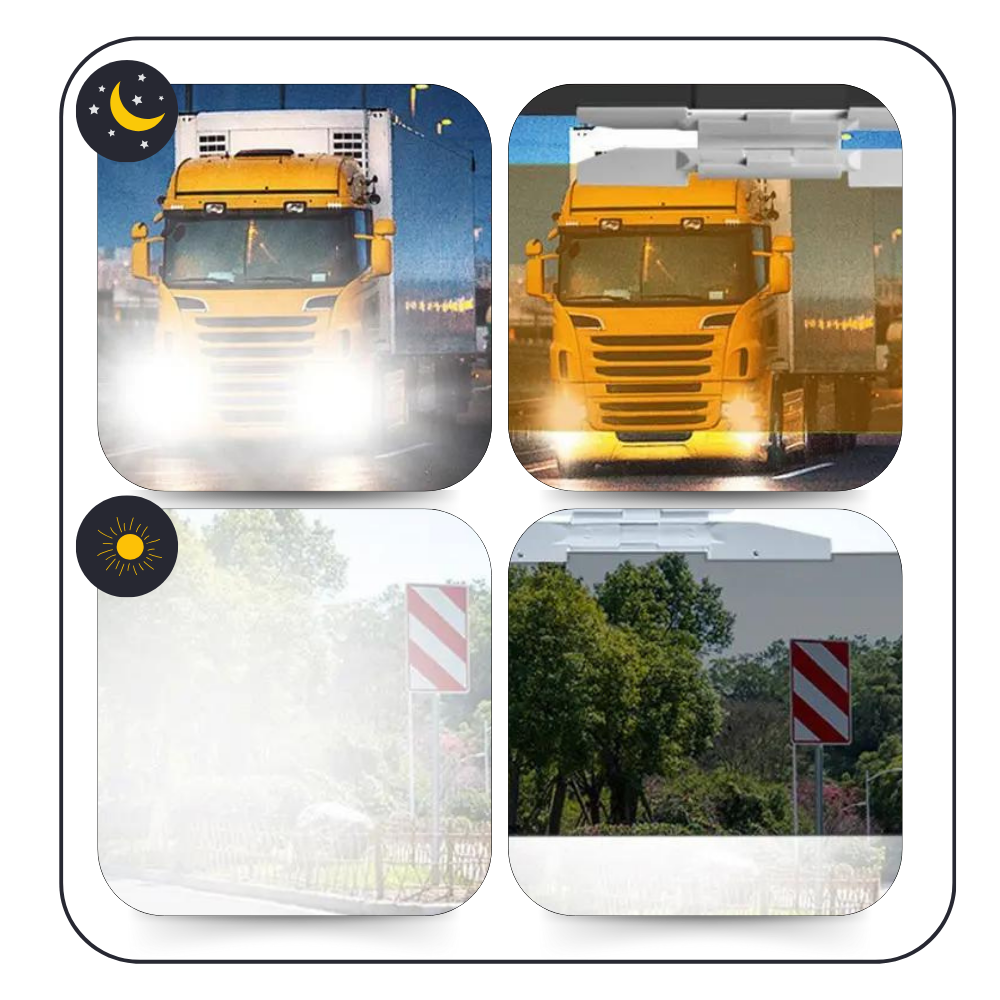 Rallonge de pare-soleil de voiture à double usage
- Ozerty