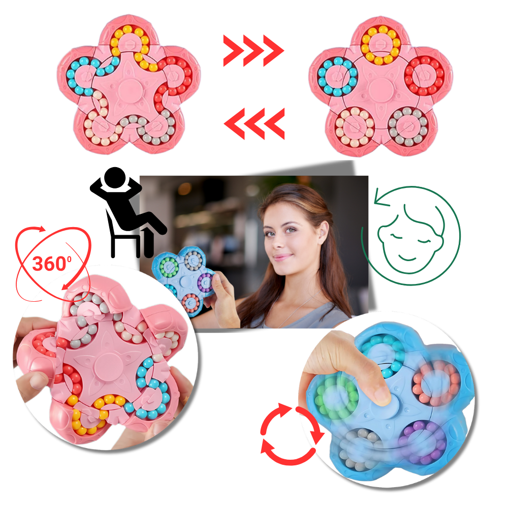 Jouet puzzle haricot magique à double usage - Ozerty