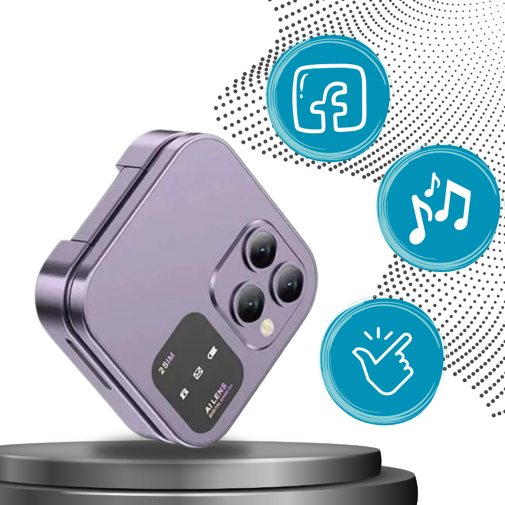 Téléphone portable pliable Dual Sim
- Ozerty