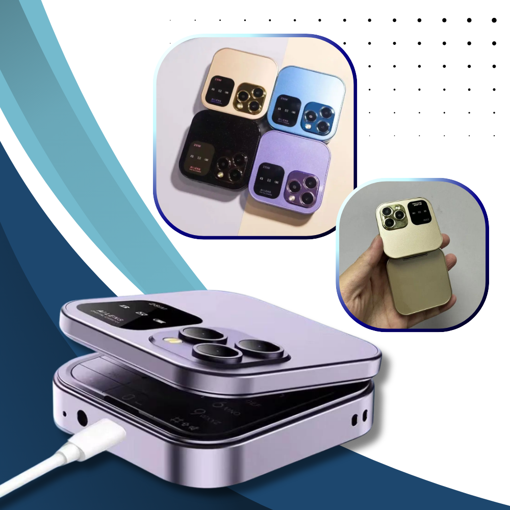 Téléphone portable pliable Dual Sim
- Ozerty