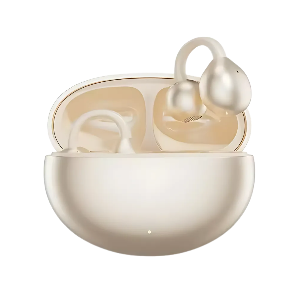 Écouteurs à conduction osseuse -Beige - Ozerty