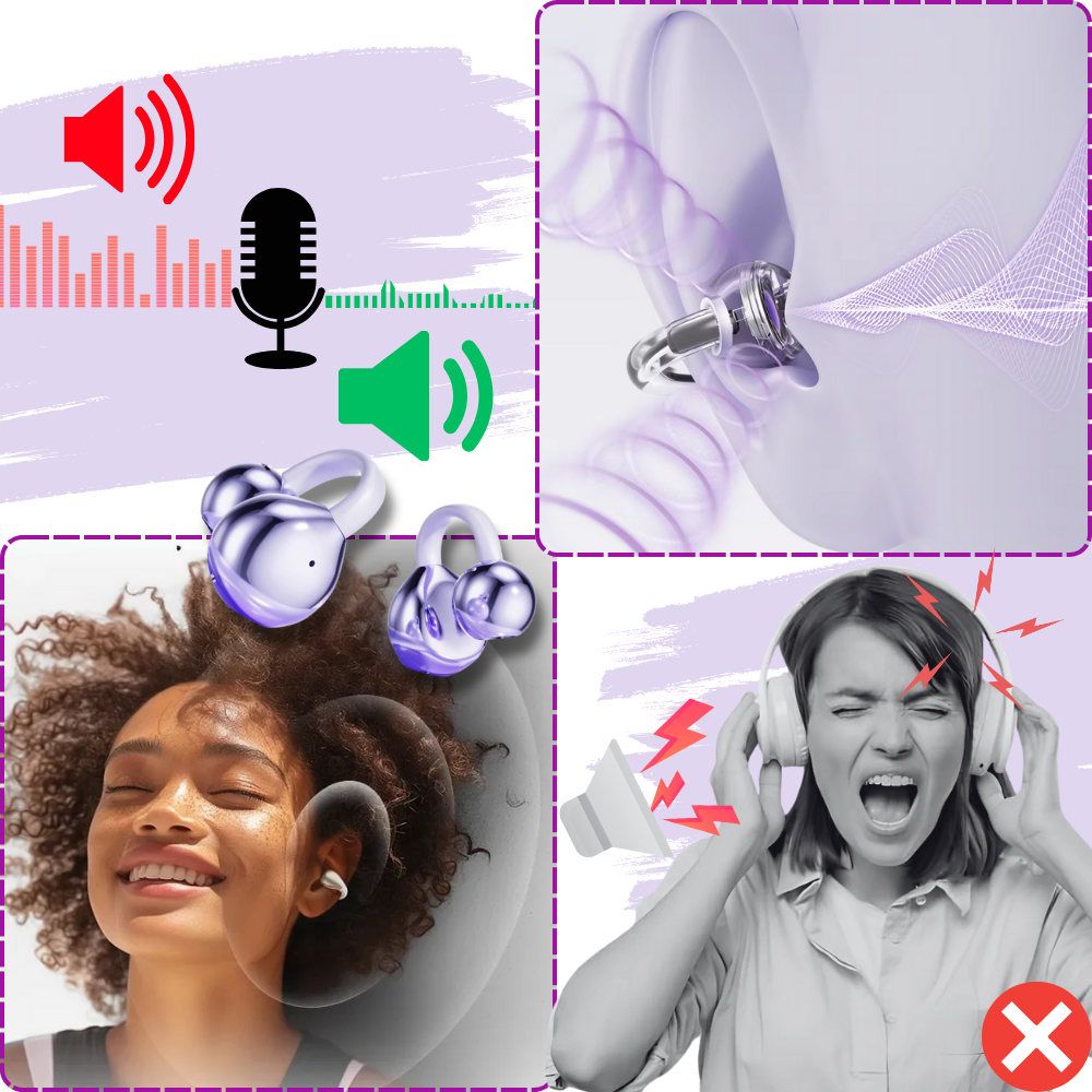 Écouteurs à conduction osseuse - Ozerty