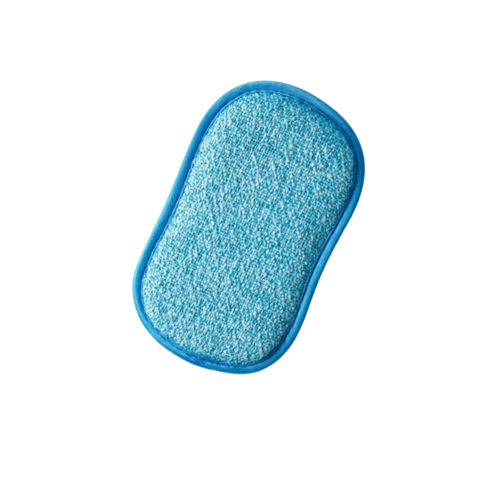 Éponge à vaisselle durable et réutilisable
 -Bleu - Ozerty
