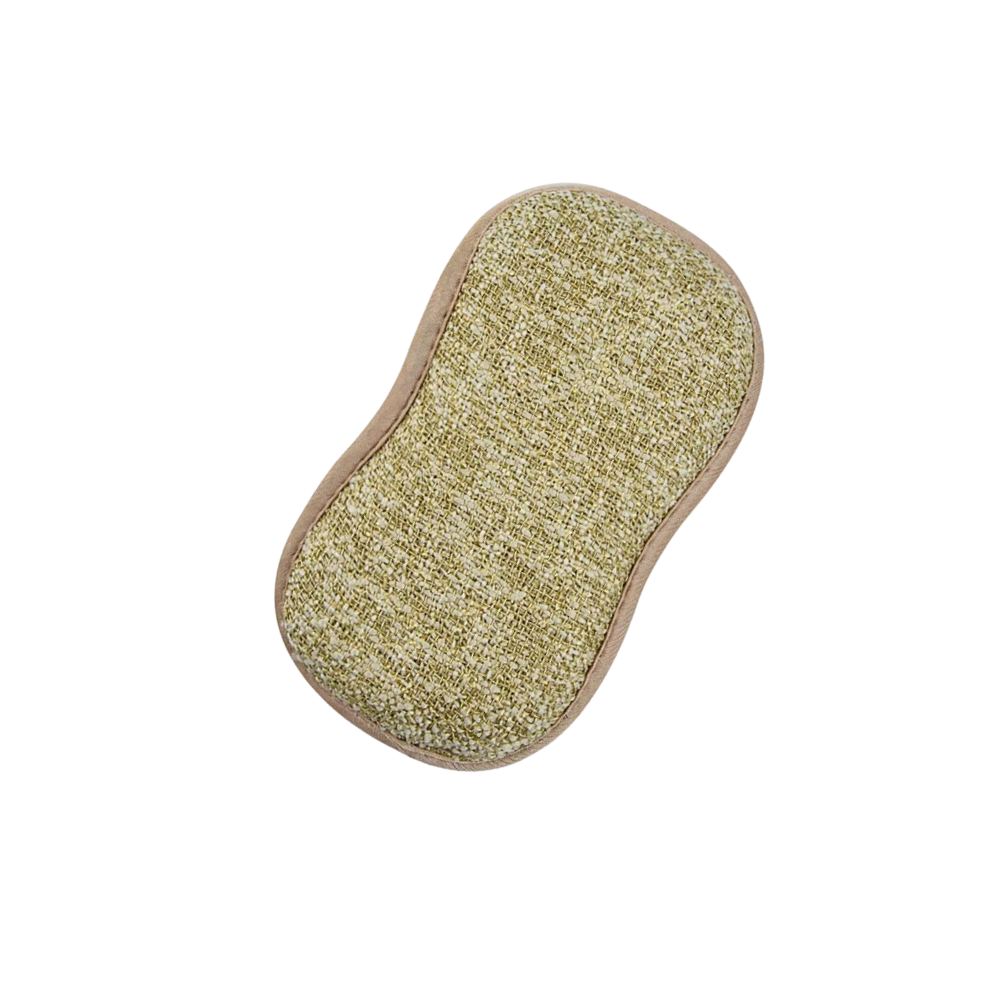 Éponge à vaisselle durable et réutilisable
-Marron - Ozerty