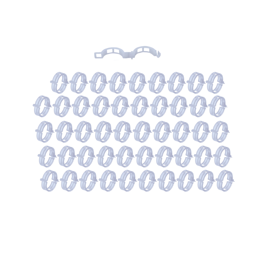 Support de plantes facile à clipser
 -50 pcs - Ozerty