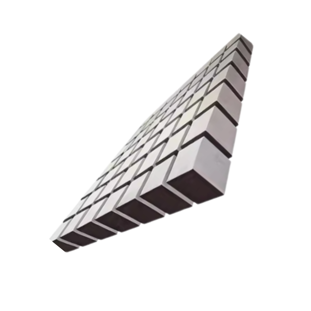 Sticker mural illusion 3D -Relief cubique - Ozerty