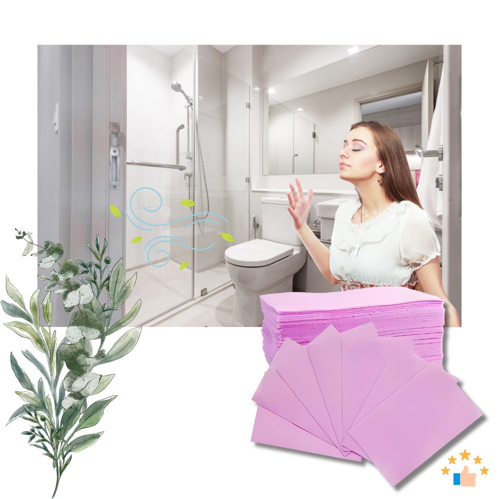Feuilles nettoyantes écologiques pour les toilettes - Ozerty