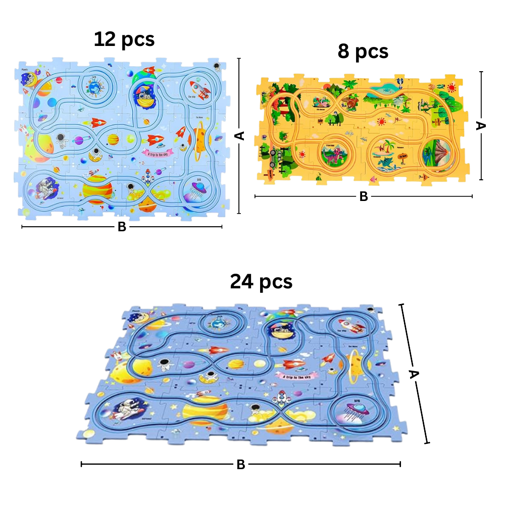 Jeu de piste ludique pour voitures électriques
 - Ozerty