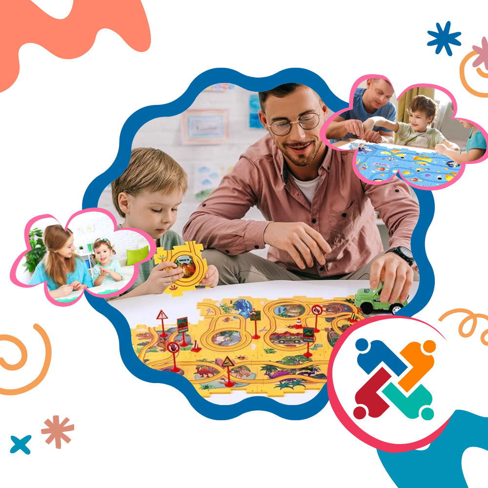 Jeu de piste ludique pour voitures électriques
 - Ozerty