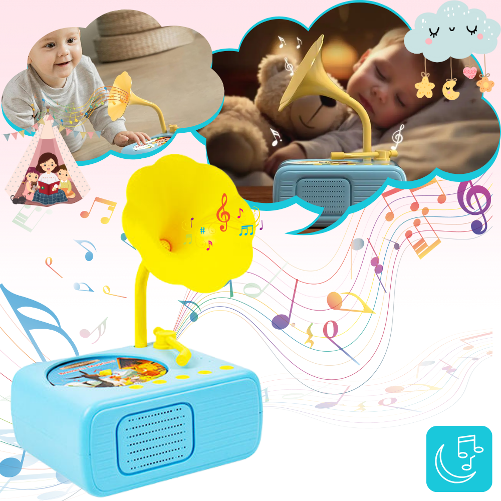 Jouet éducatif gramophone rétro - Ozerty