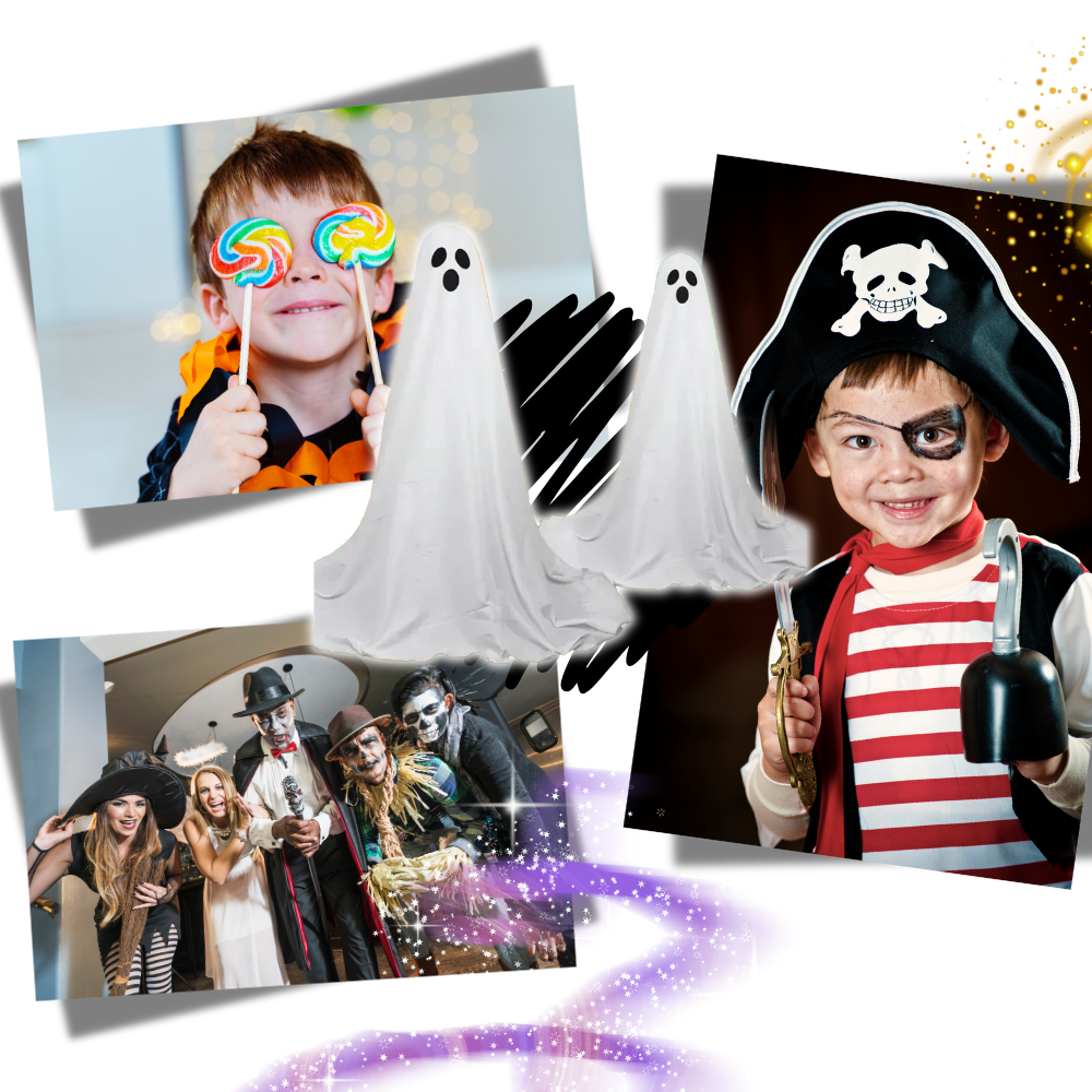 Fantôme lumineux et effrayant pour Halloween - Ozerty