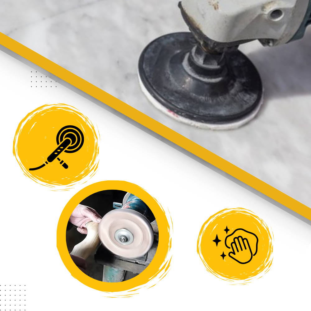 Disque de polissage efficace pour perçeuse - Ozerty