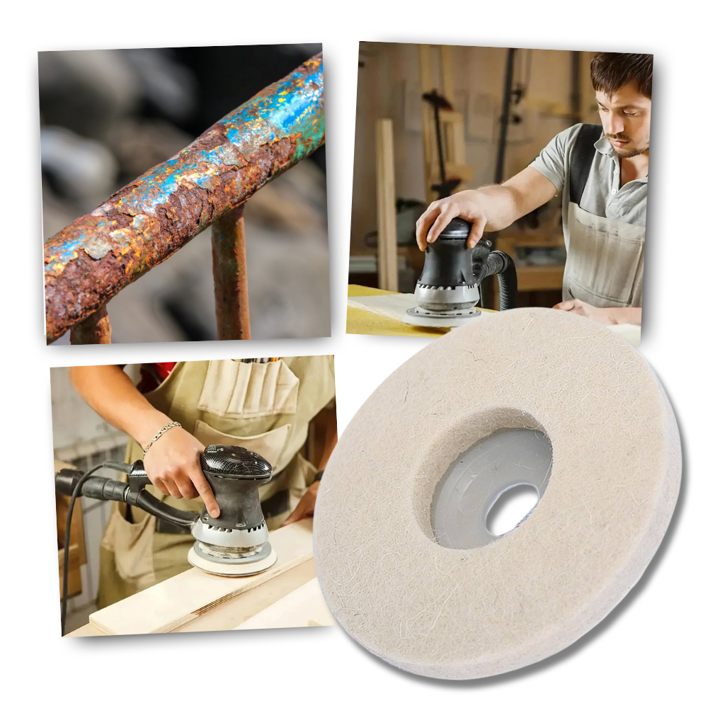 Disque de polissage efficace pour perçeuse - Ozerty