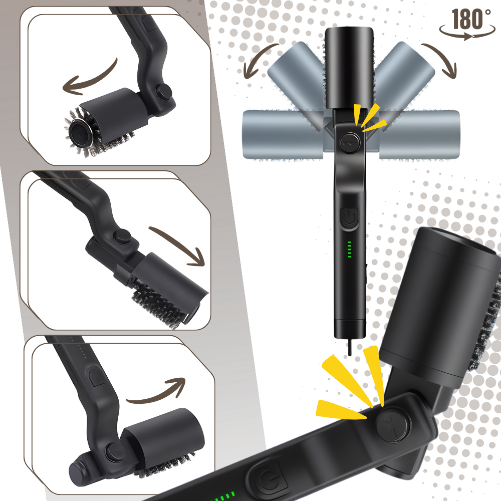 Brosse sans fil pour barbecue - Ozerty