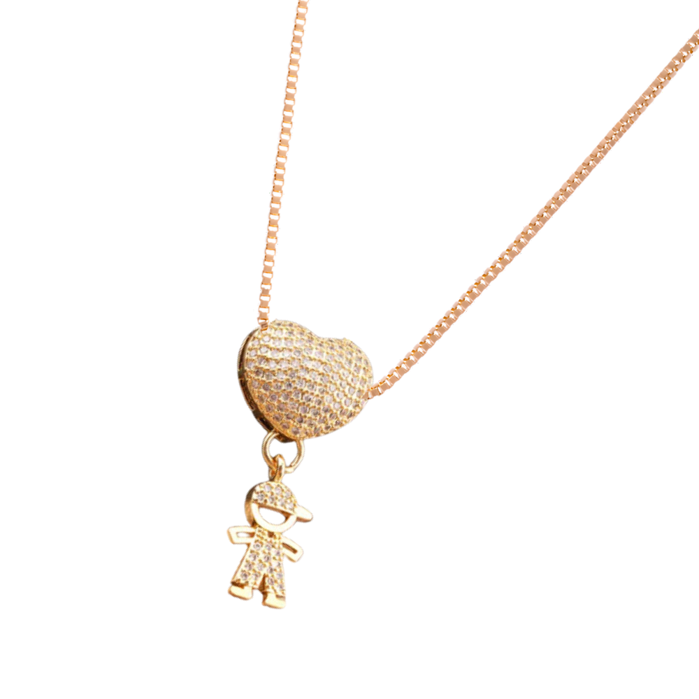 Elegant Charm Necklace for Mom