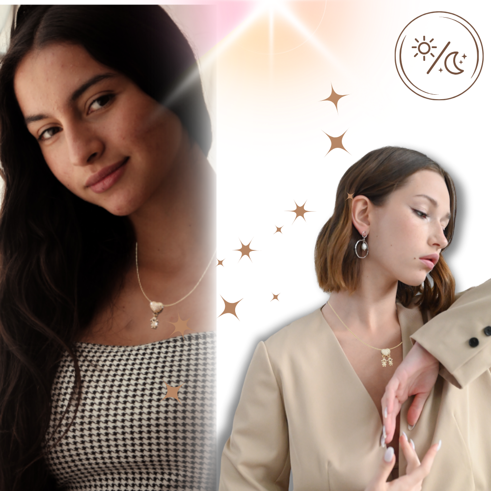 Collier élégant à breloques pour maman
- Ozerty