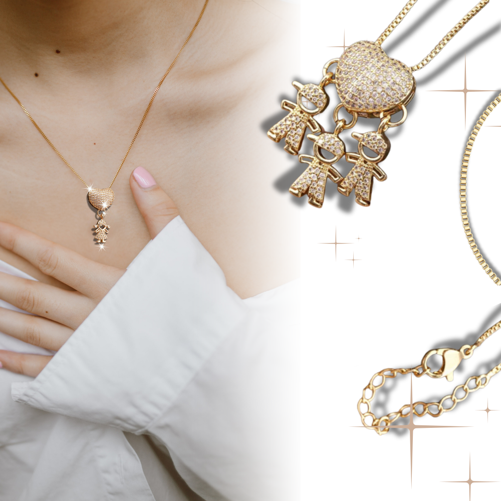 Collier élégant à breloques pour maman
- Ozerty