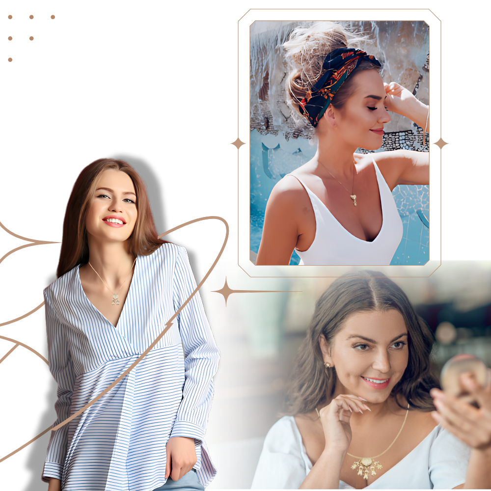 Collier élégant à breloques pour maman
- Ozerty