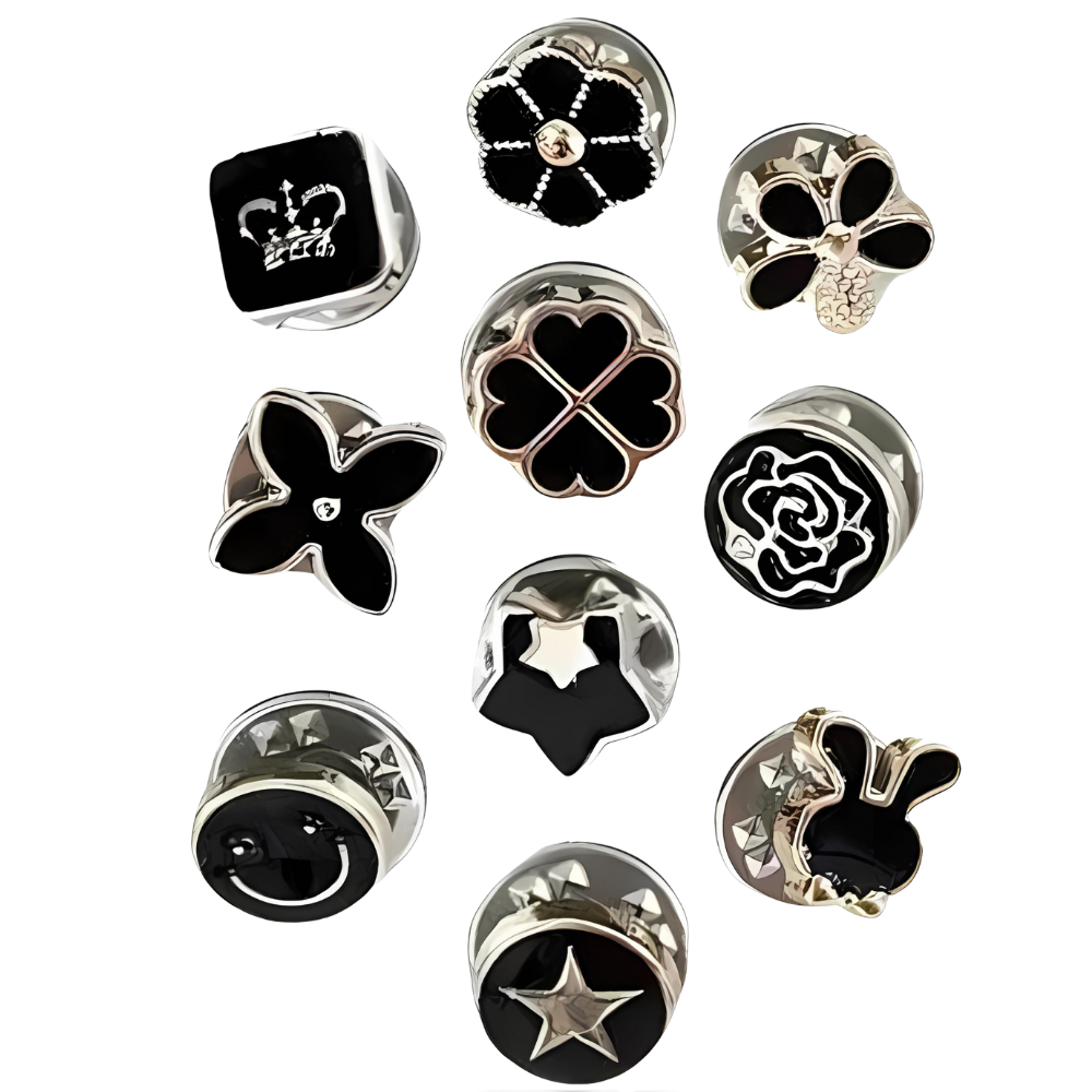 Elegant No-Sew Button Pins