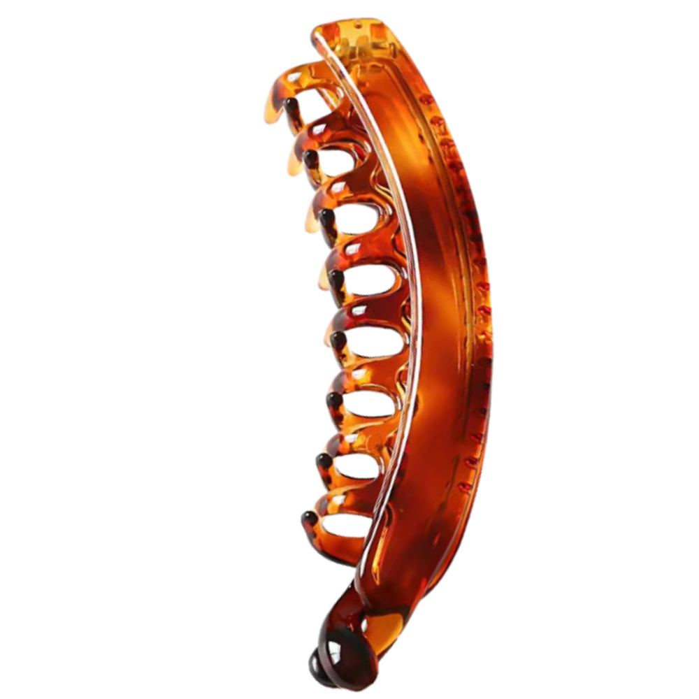 Clip élégant pour queue de cheval -Ambre - Ozerty