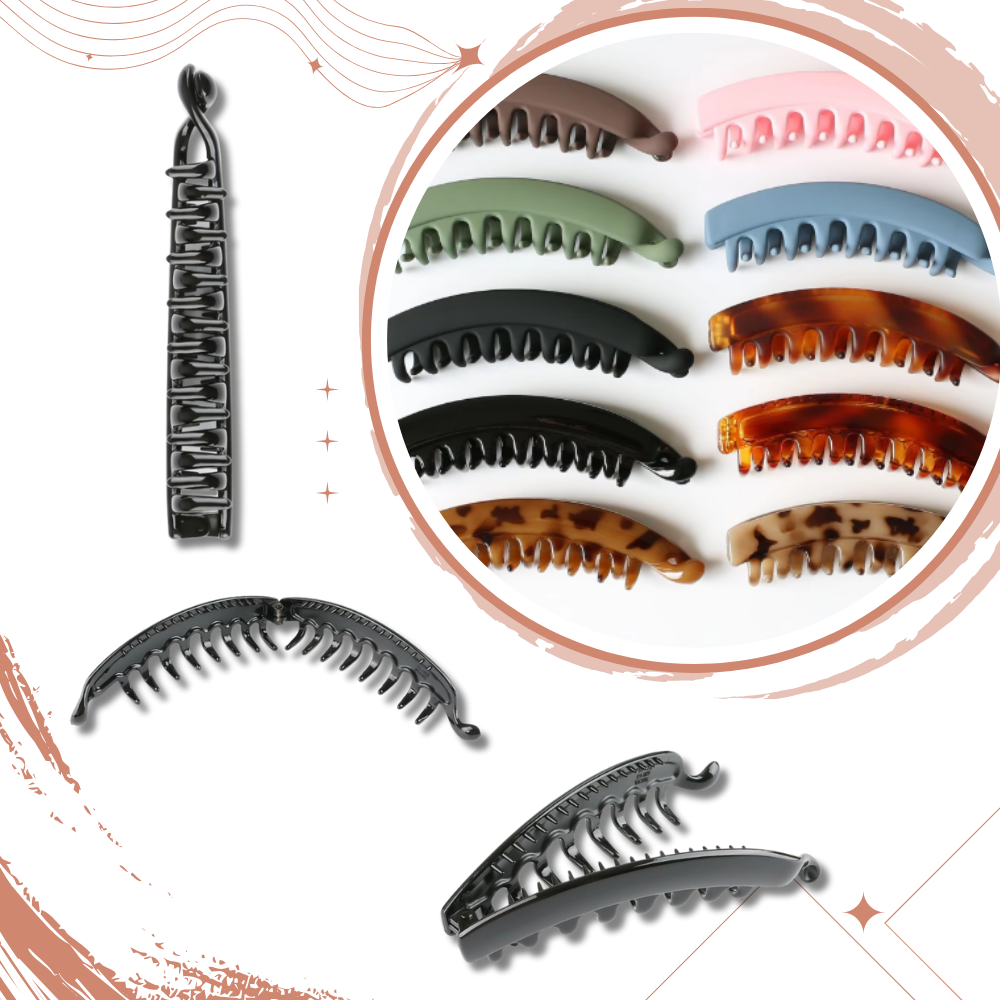 Clip élégant pour queue de cheval - Ozerty