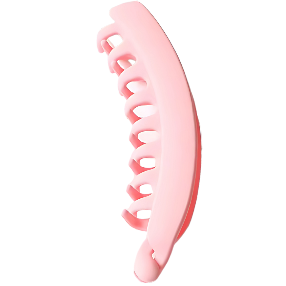 Clip élégant pour queue de cheval -Rose - Ozerty