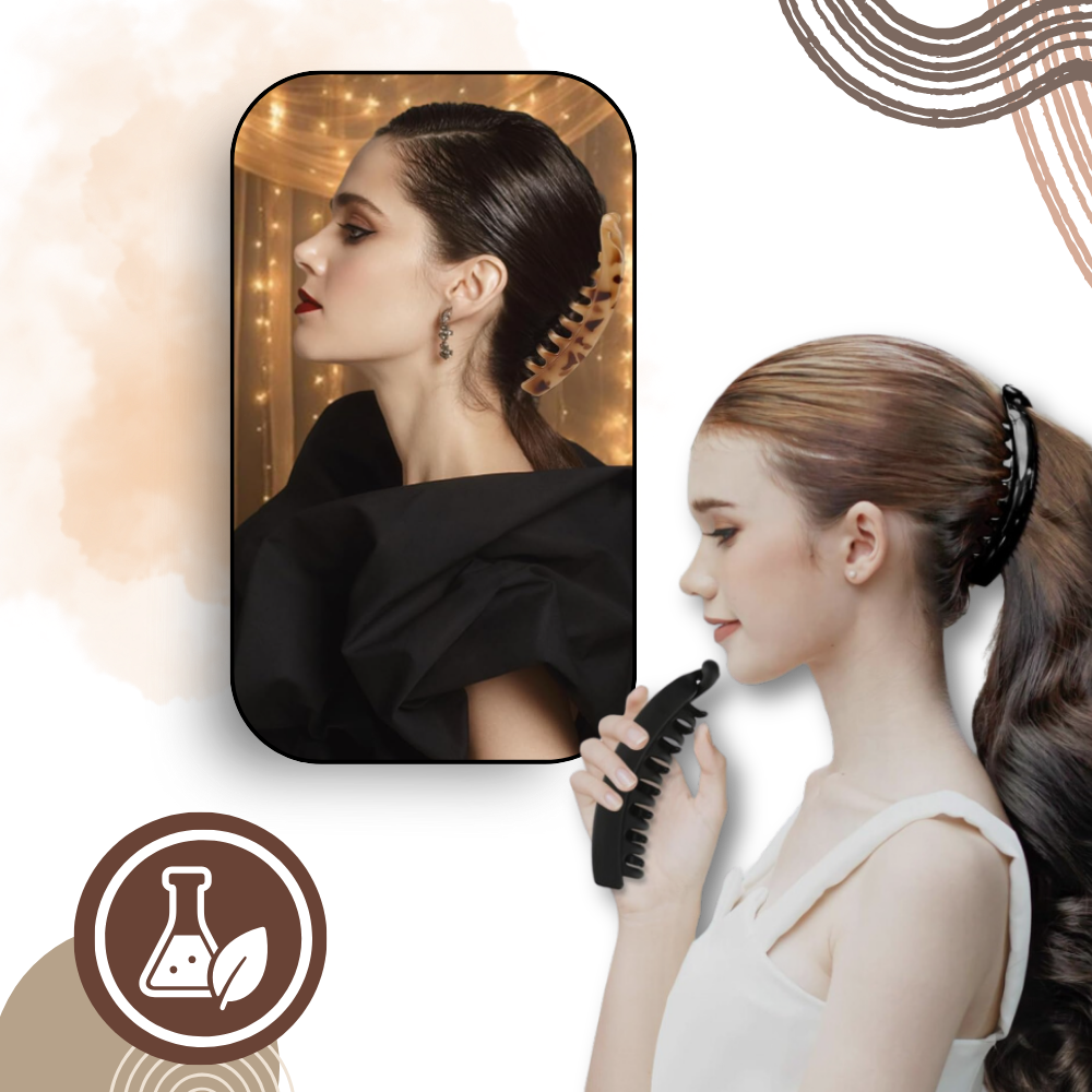 Clip élégant pour queue de cheval - Ozerty