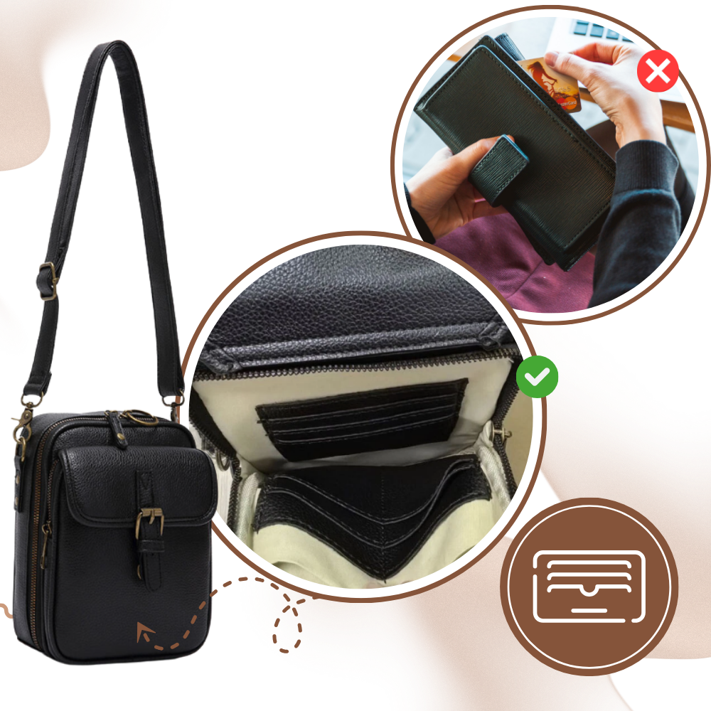 Sac à Bandoulière Vintage Multifonctions - Ozerty