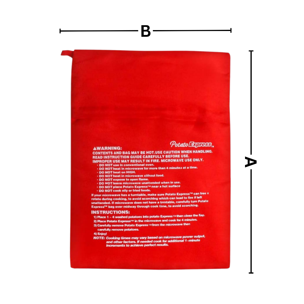 Sac de cuisson à pommes de terre pour micro-ondes
- Ozerty