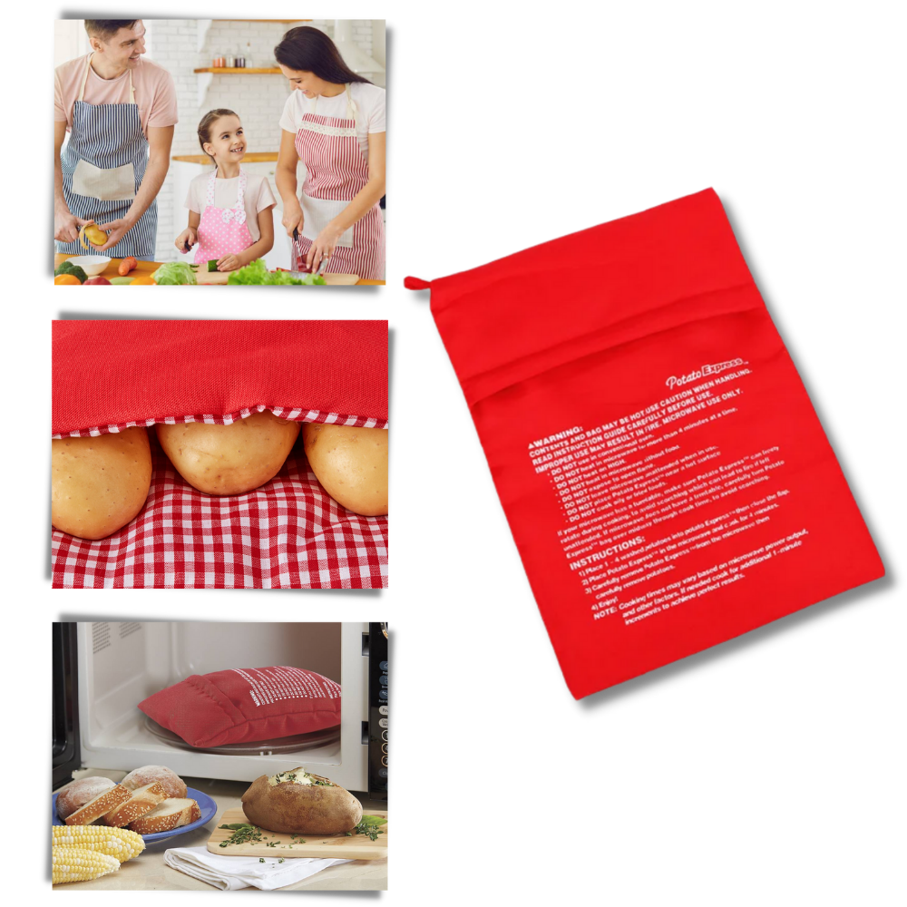 Sac de cuisson à pommes de terre pour micro-ondes
 - Ozerty