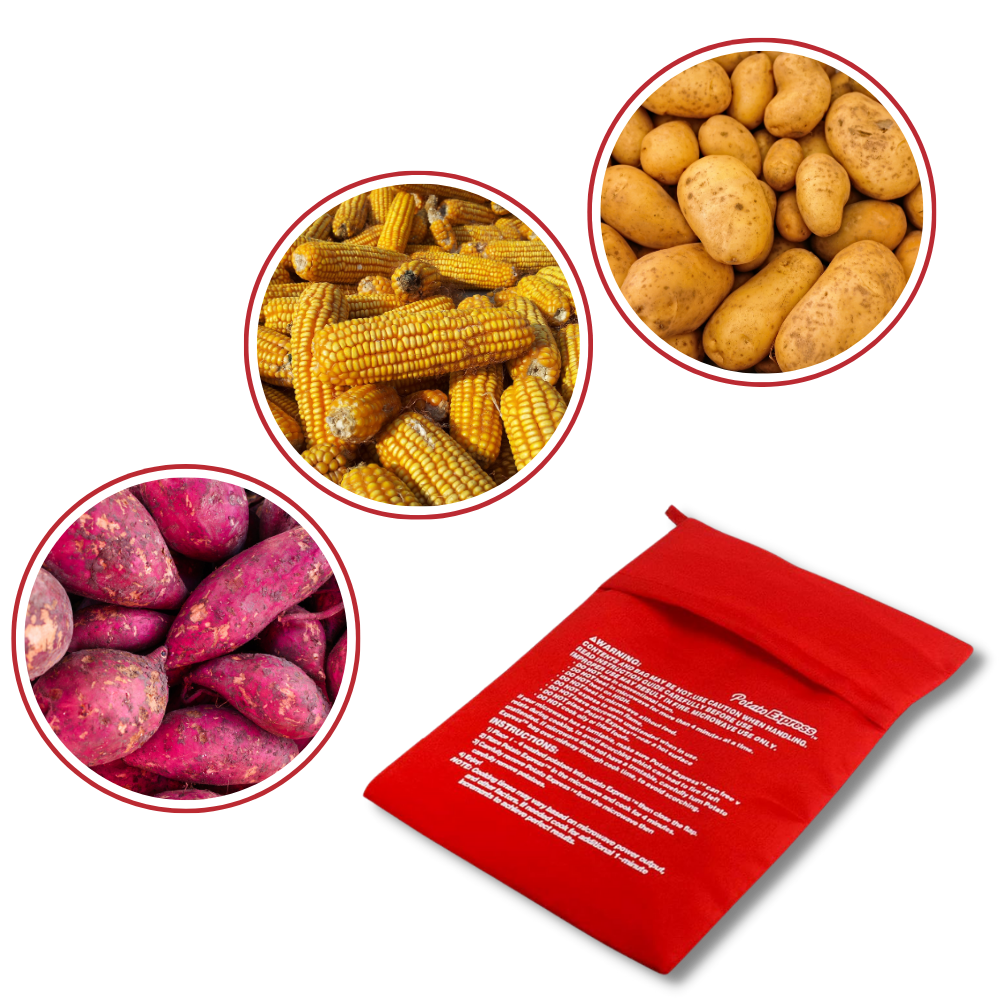 Sac de cuisson à pommes de terre pour micro-ondes
- Ozerty