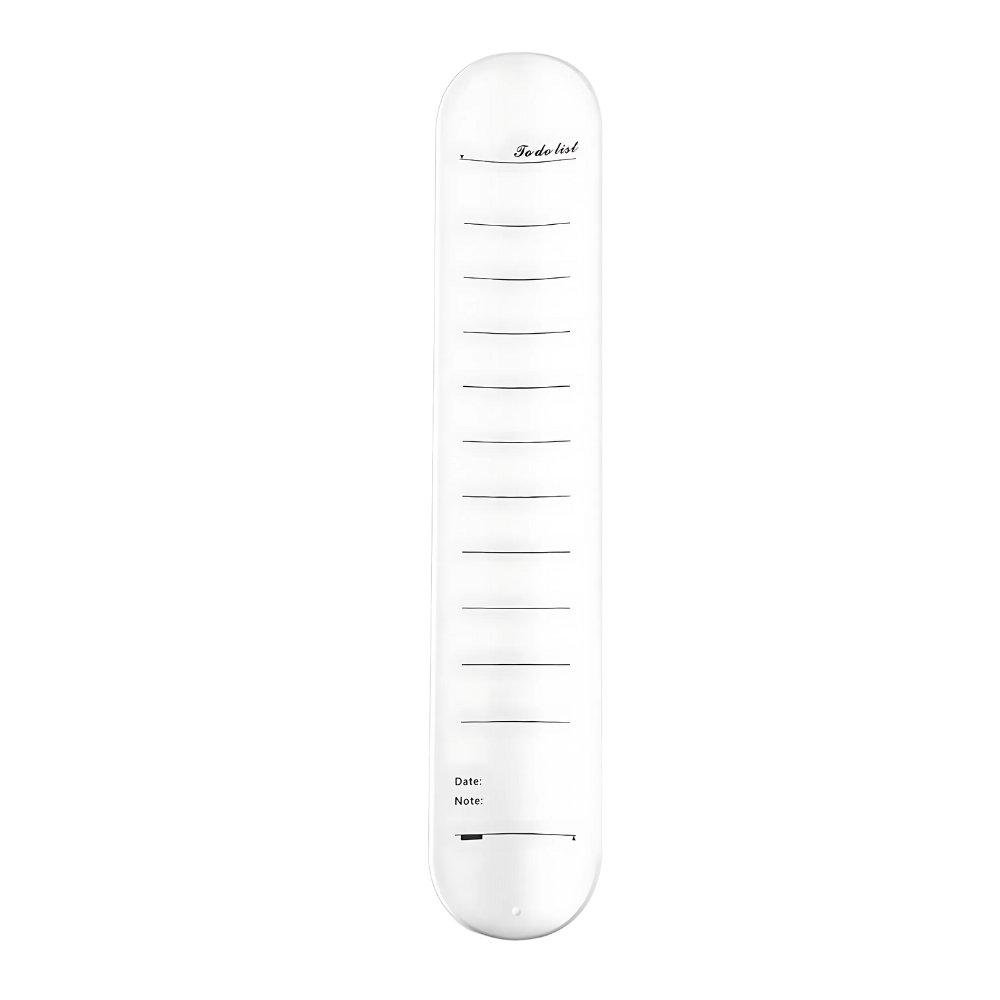 Bracelets de rappel effaçables en silicone -Blanc - Ozerty