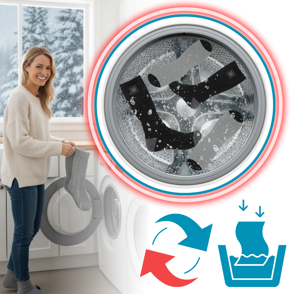 Chaussettes chauffantes électriques - Ozerty