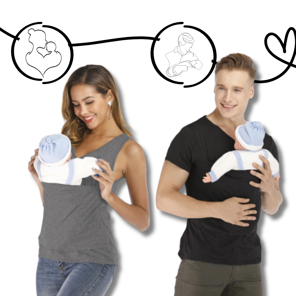 T-shirt kangourou ergonomique à la mode
- Ozerty