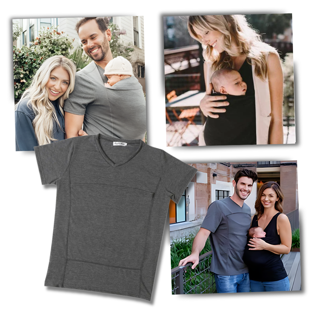 T-shirt kangourou ergonomique à la mode
 - Ozerty