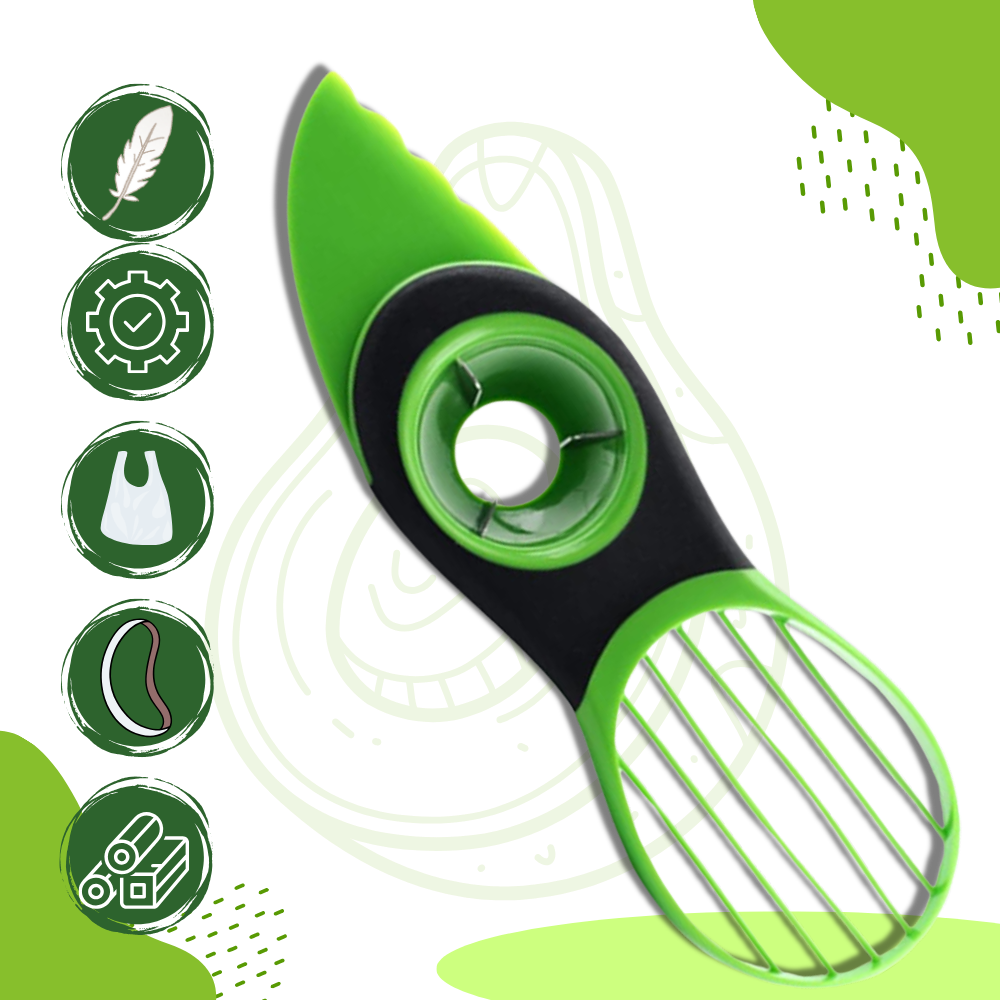 Outil ergonomique multifonctionnel pour couper les avocats - Ozerty