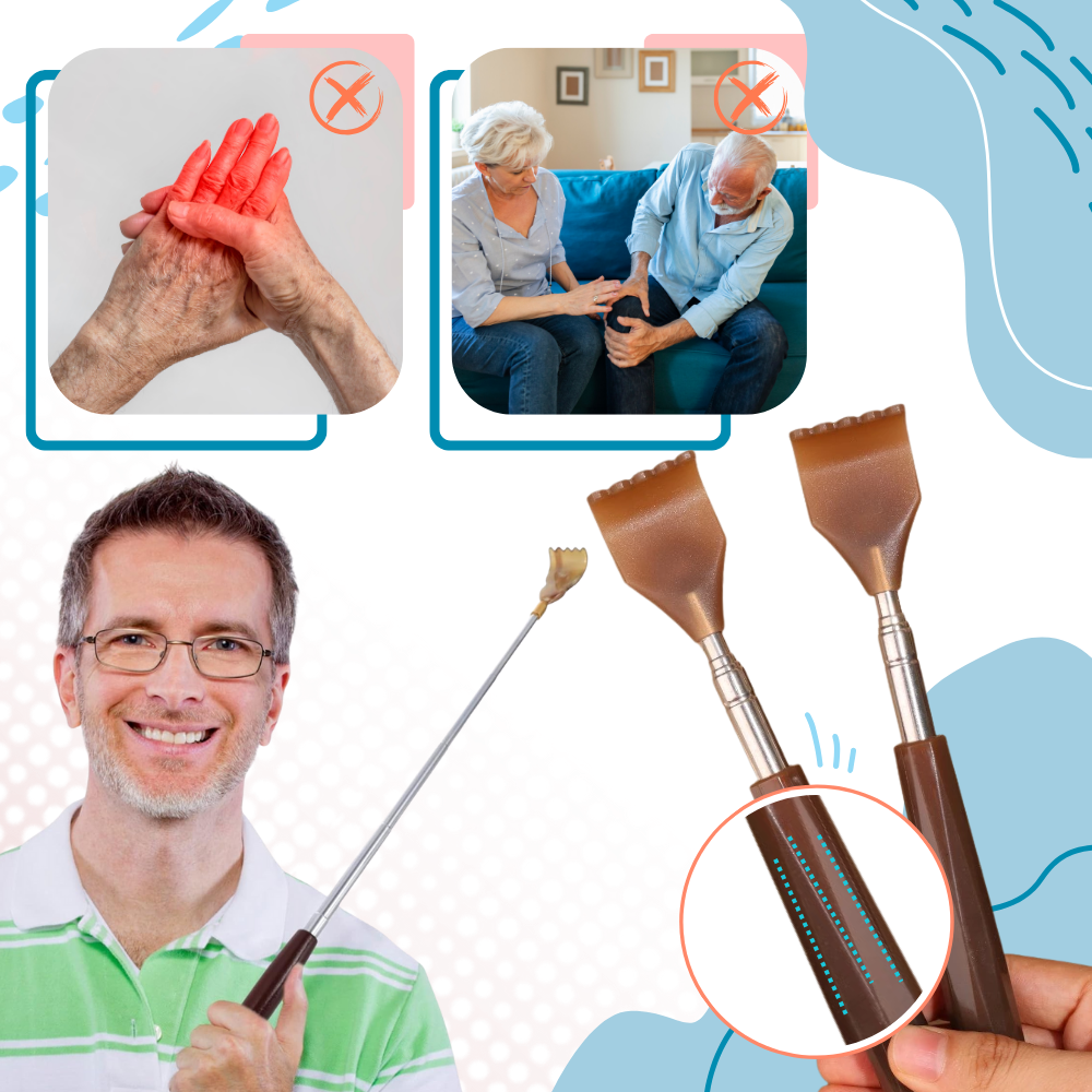 Gratte dos télescopique - Ozerty