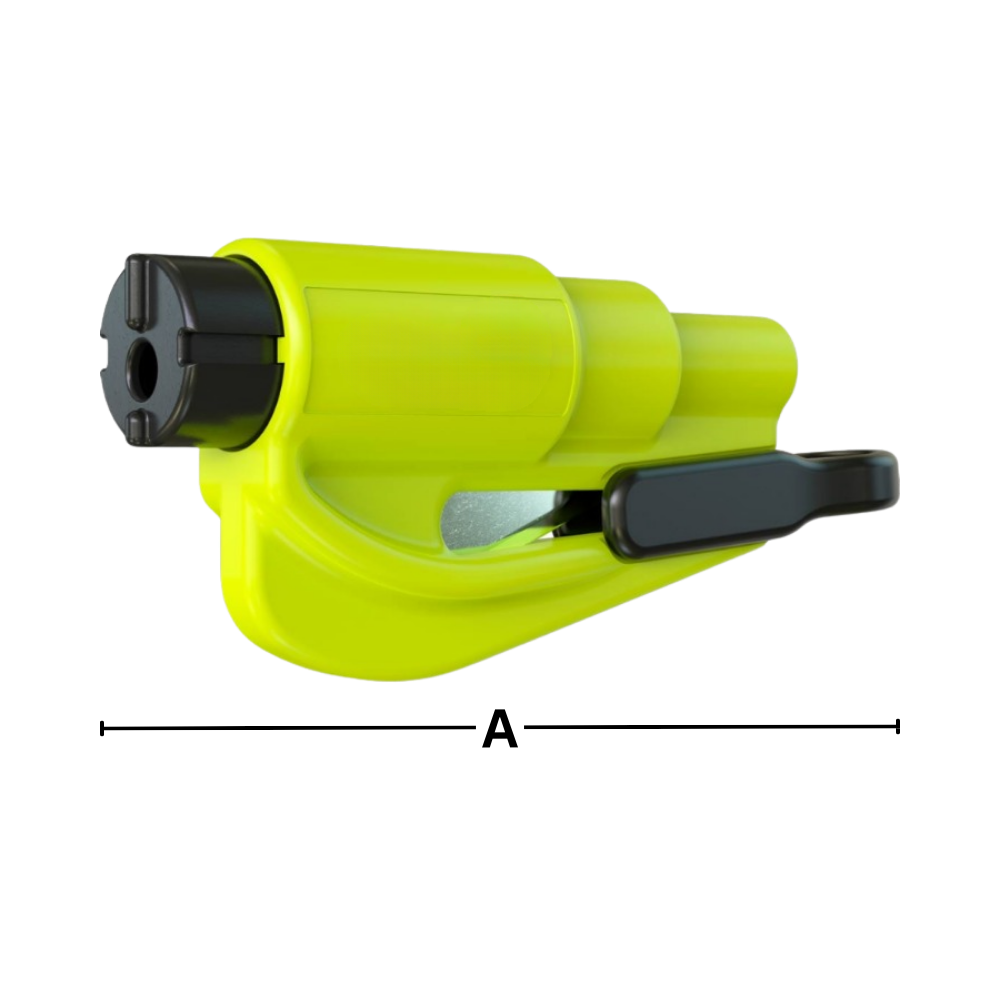 Outil essentiel 2 en 1 brise vitre et coupe ceinture
- Ozerty