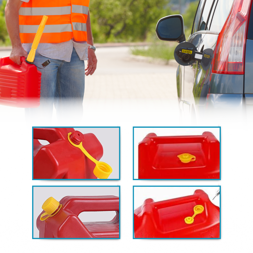 Bec verseur flexible pour bidon d'essence - Ozerty