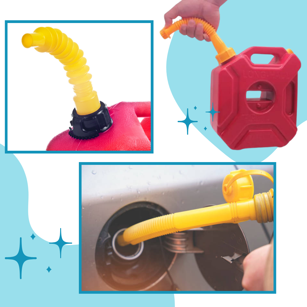 Bec verseur flexible pour bidon d'essence - Ozerty