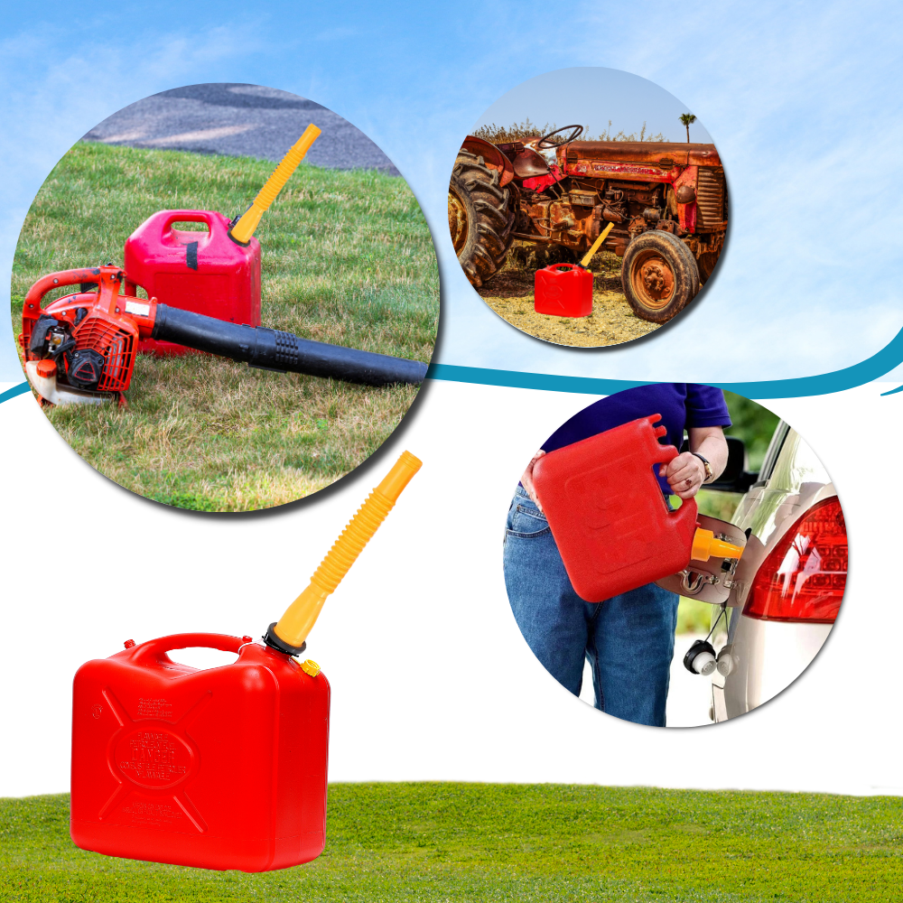 Bec verseur flexible pour bidon d'essence - Ozerty