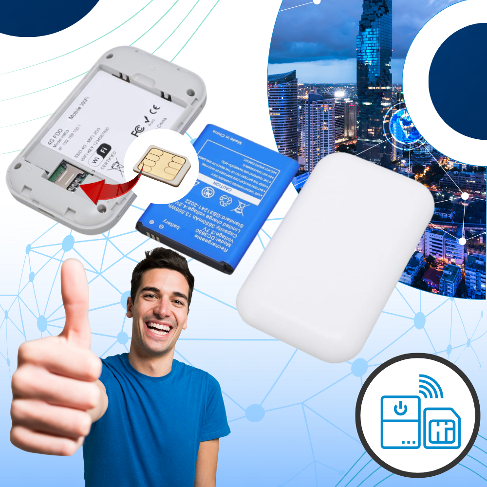 Point d'accès WiFi portable - Ozerty