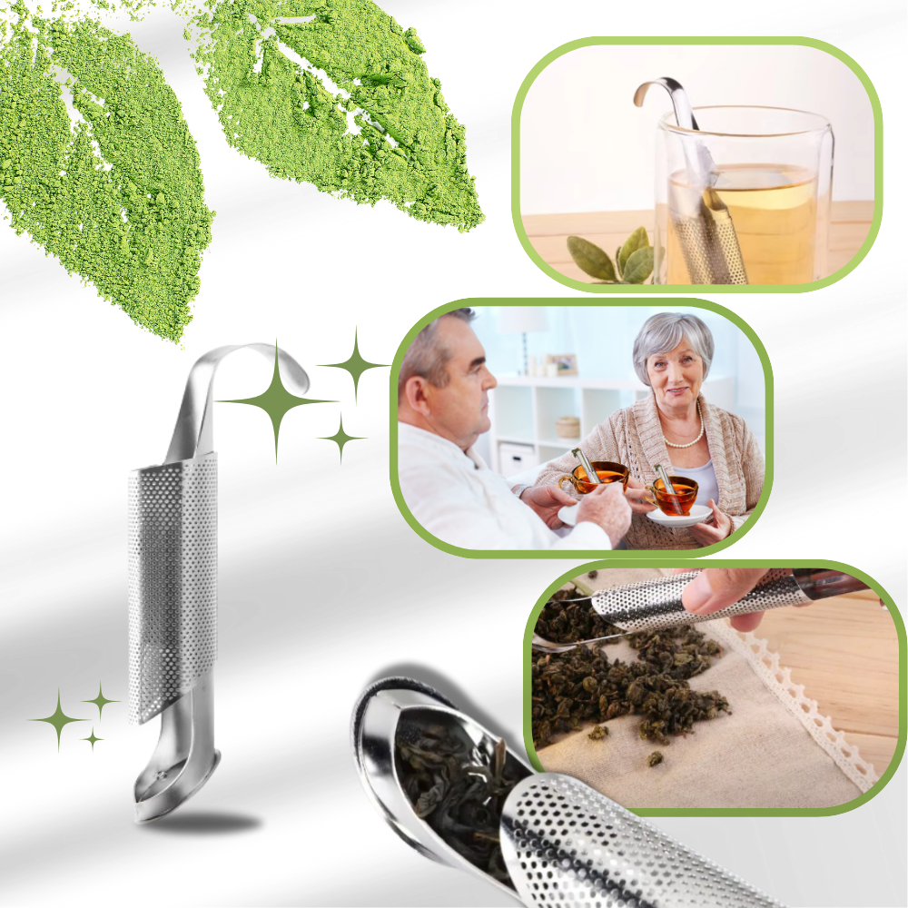 Passoire à thé en acier inoxydable à mailles fines - Ozerty