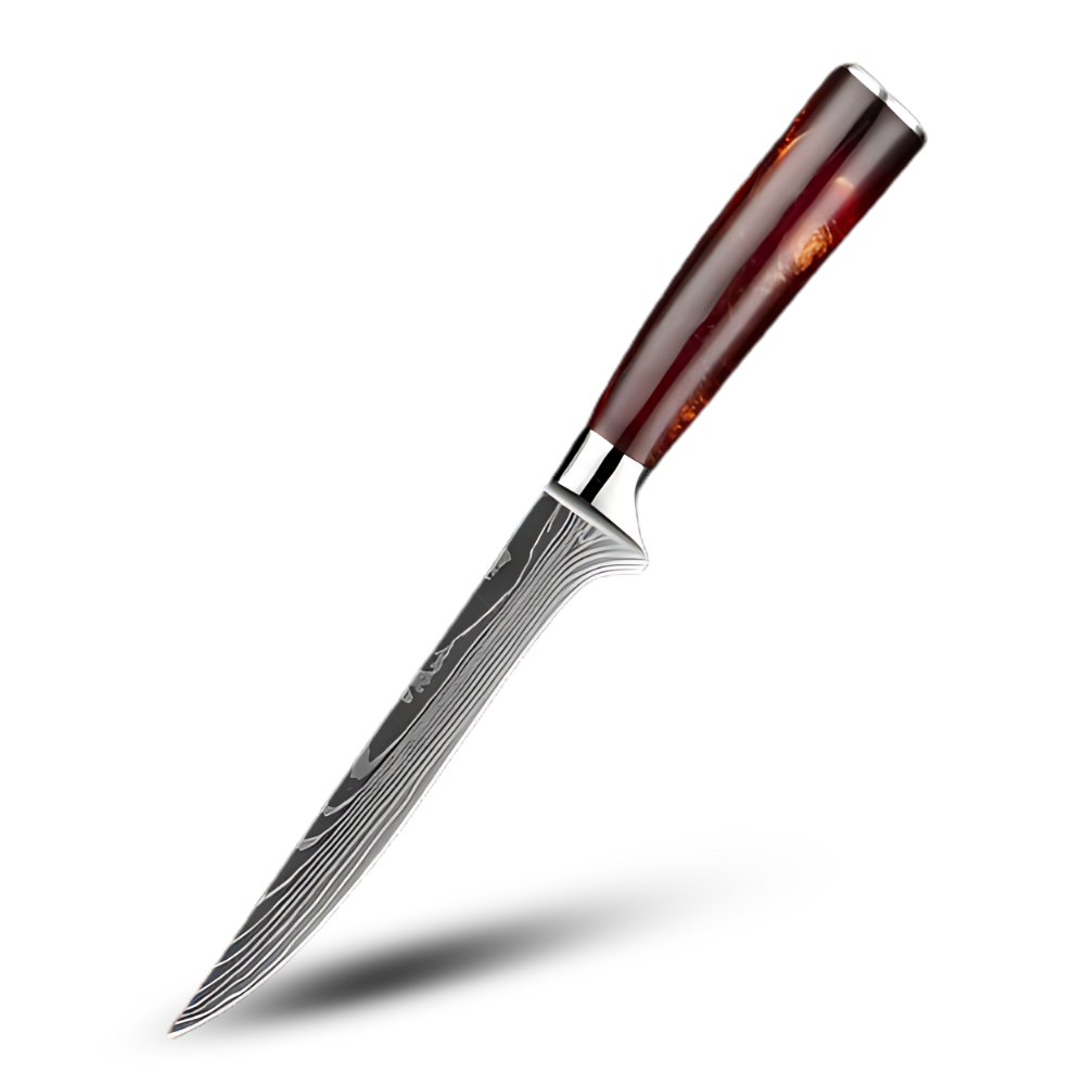 Série de couteaux japonais Terre de Feu
-Couteau à désosser - Ozerty