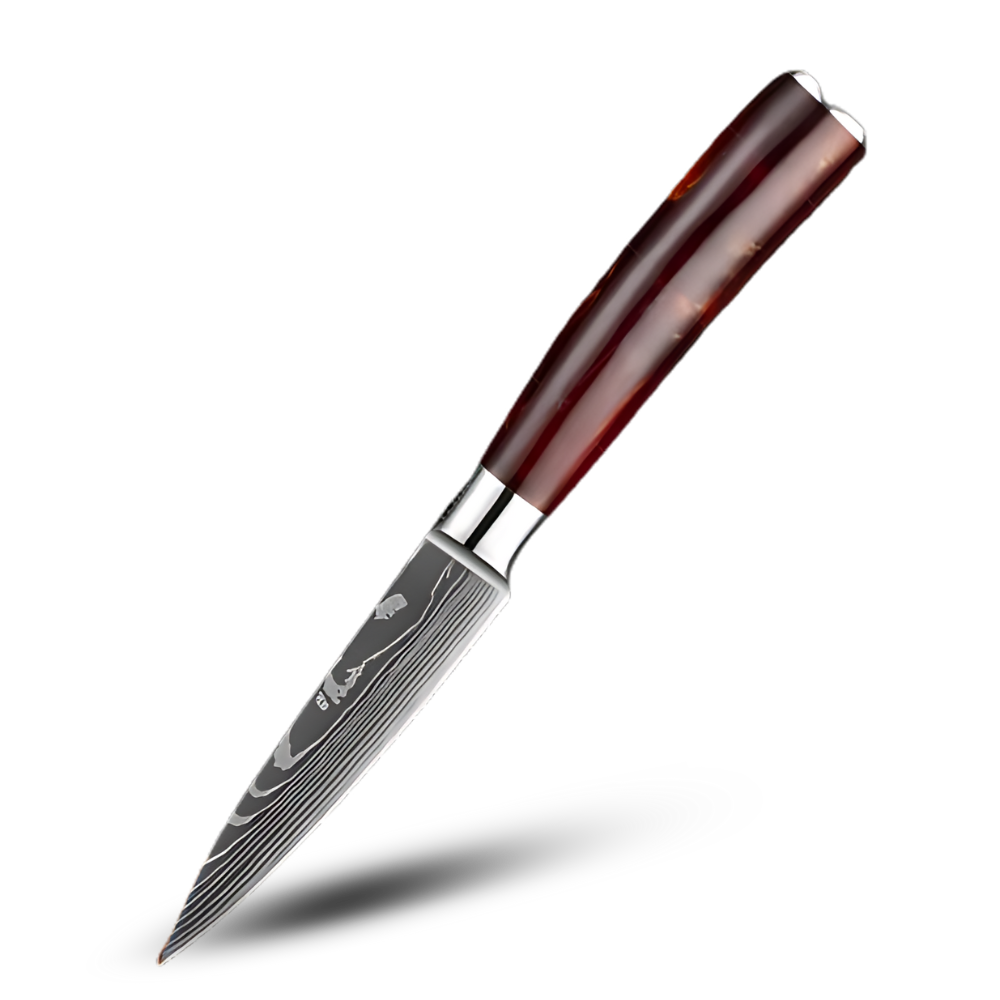 Série de couteaux japonais Terre de Feu
-Couteau utilitaire - Ozerty