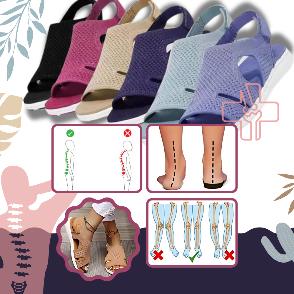 Sandales orthopédiques à technologie Flyknit
- Ozerty