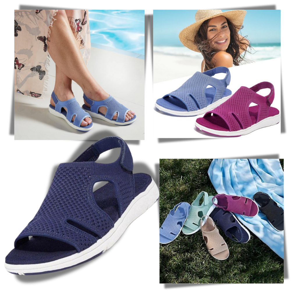 Sandales orthopédiques à technologie Flyknit
 - Ozerty